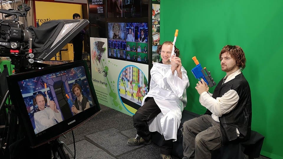 star wars green screen at The Marketing Show North star wars green screen at The Marketing Show North image