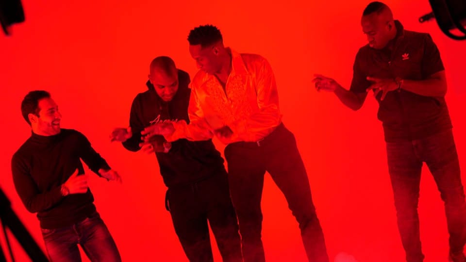 Yerry Mina at Galleon Studios for commercial filming image