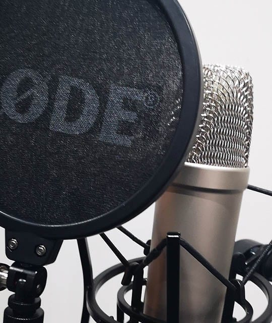 Podcast studio in Manchester image