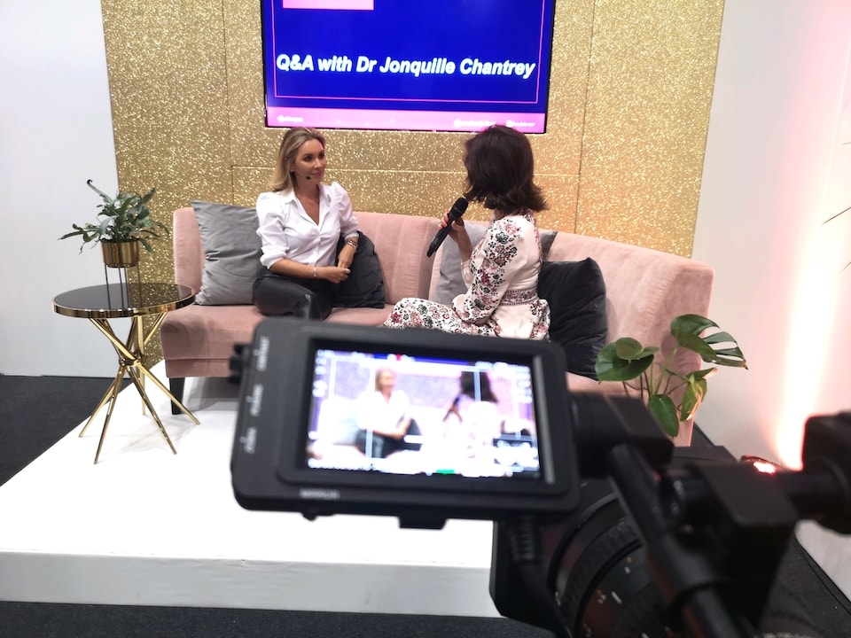 live streaming a Q&A image