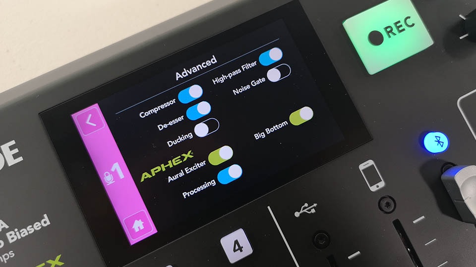 processing on rodecaster pro image