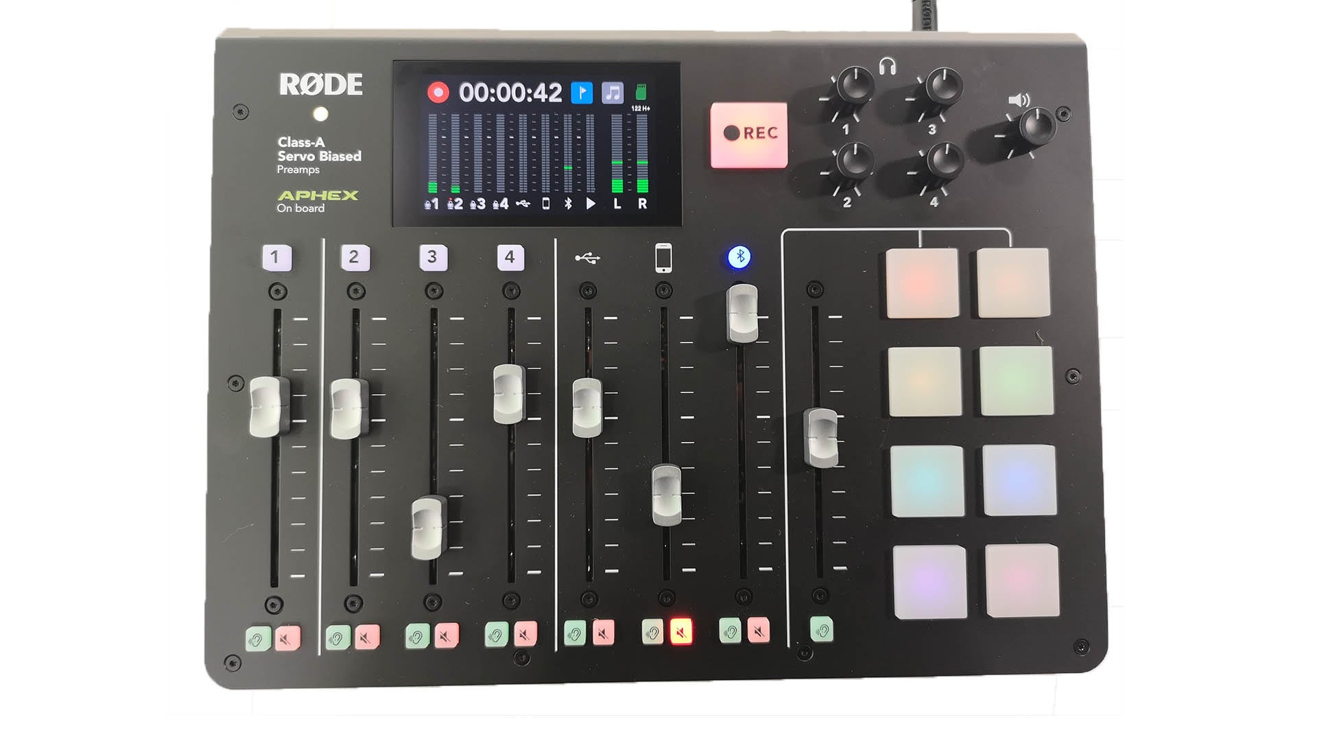 rodecaster pro desk image image