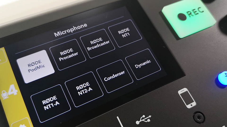 Different types of mic input image
