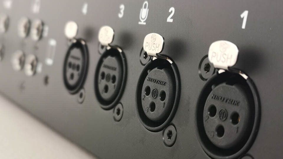 xlr inputs on rodecaster pro image