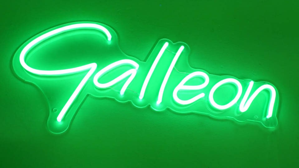 Galleon Neon Sign Galleon Neon Sign image