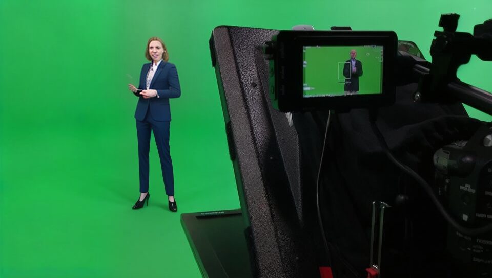 ai interpretation of a person on our green screen ai interpretation of a person on our green screen image