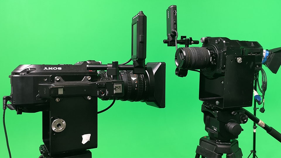 vertical camera rigs at Galleon Studios vertical camera rigs at Galleon Studios image